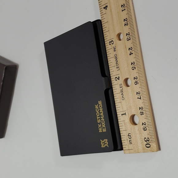 Vintage NY Stock Exchange Business Card Holder - Picture 5 of 6